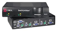 Emerson Vertiv 12025 KVM-switch Zwart